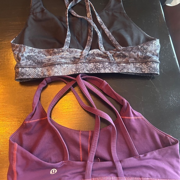 2 lululemon energy bras - Picture 2 of 2